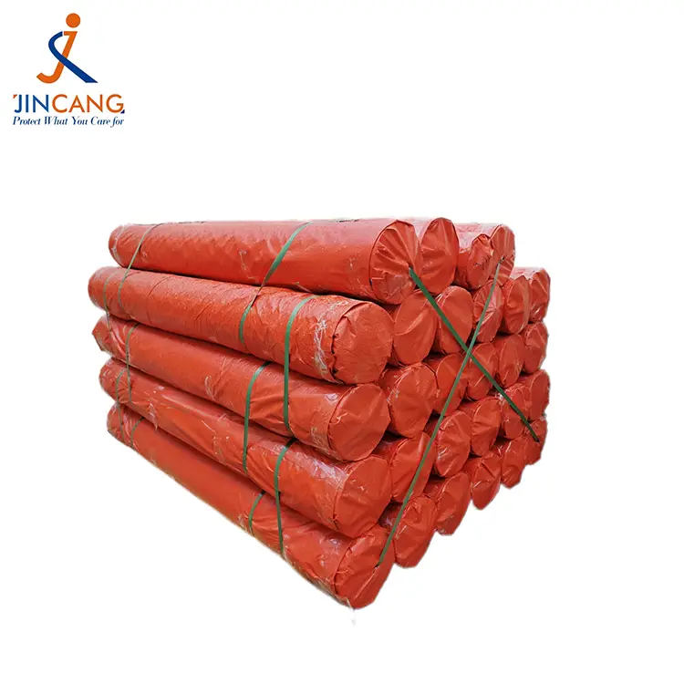 150gsm laranja pe tarpaulin roll