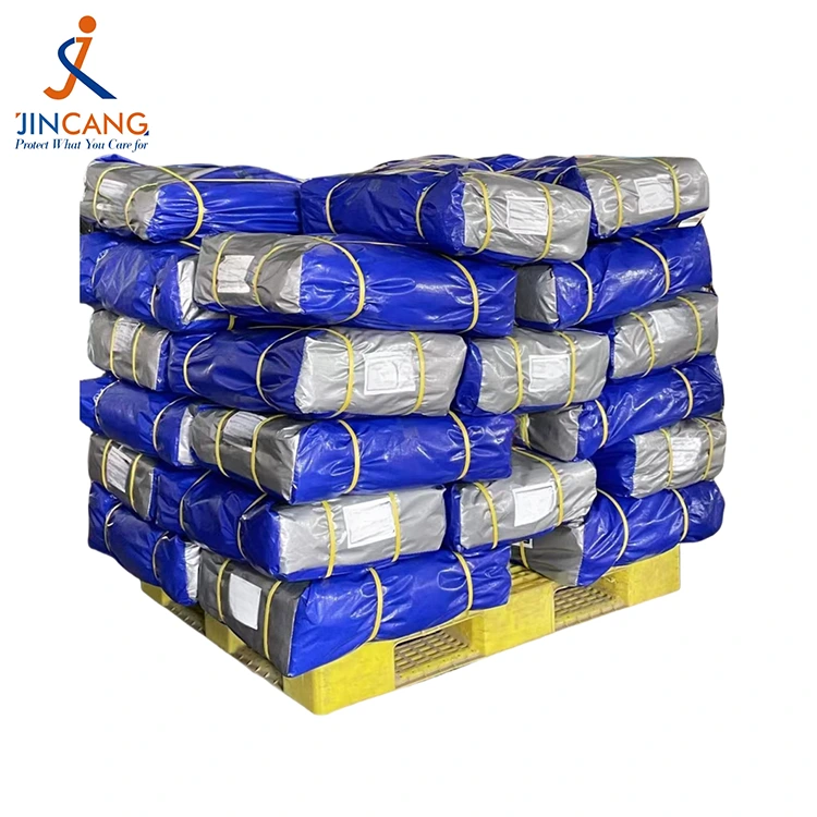 180g urdin urdin zilarrezko pe tarpaulina
