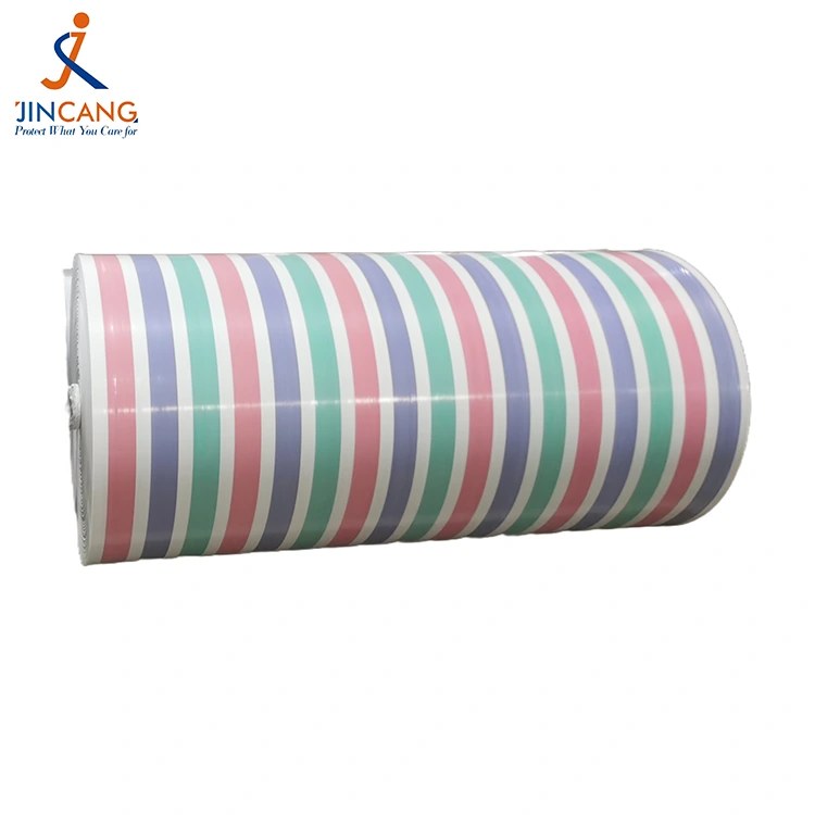 90 GSM Strip PE Tarpaulin Roll