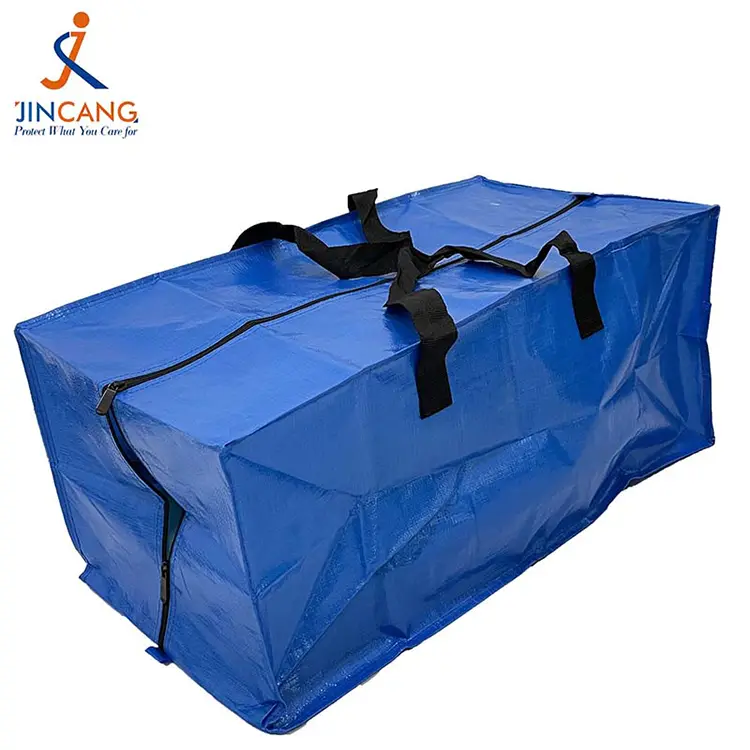 Supermerkatua PP ehundutako poltsa Supermerkatua PP ehundutako poltsa