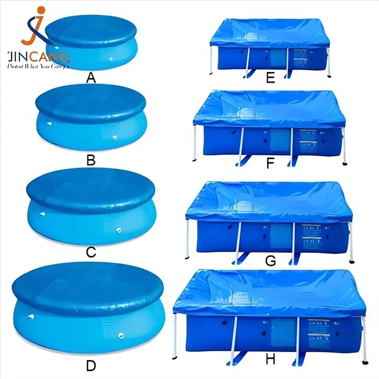 Beheko igerilekuaren estalkiaren gainetik